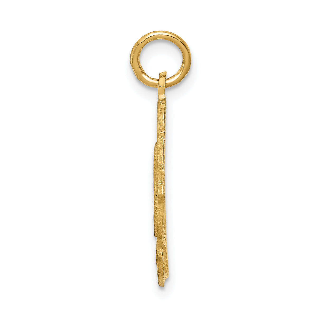 14k # 25 in Oval Pendant-C983