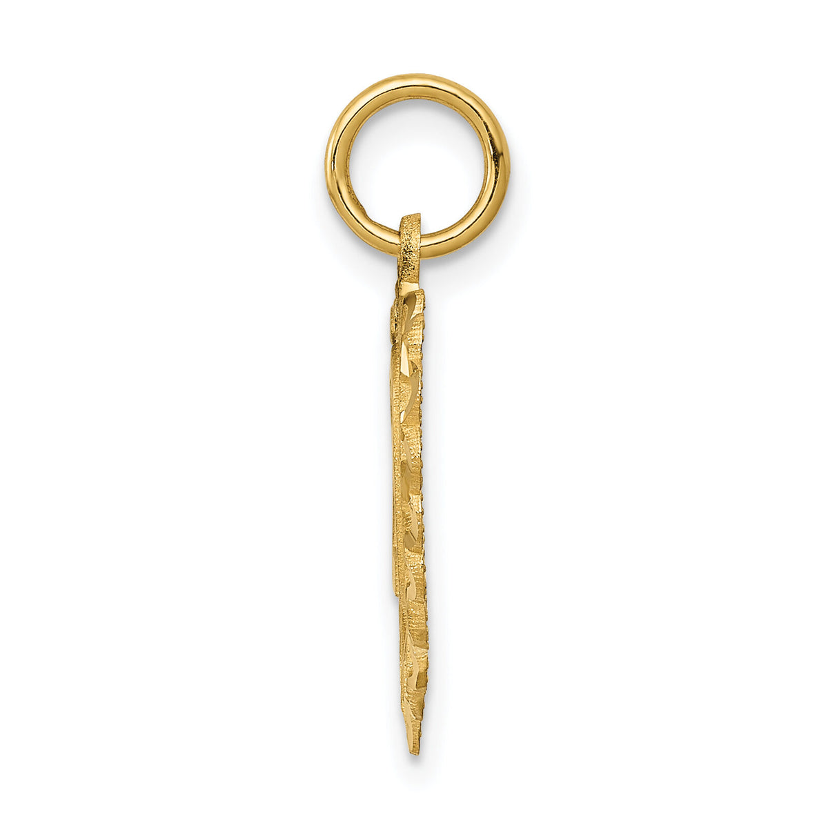 14k 20 in Heart Charm-C985
