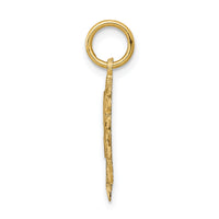 14k 50 in Heart Charm-C987