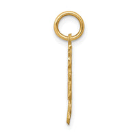 14k 21 in Heart Charm-C992