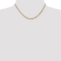 14K 16 inch 3mm Concave Anchor with Lobster Clasp Chain-CCA080-16