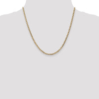 14k 3mm Concave Anchor Chain-CCA080-20