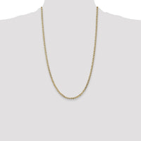 14k 3mm Concave Anchor Chain-CCA080-26