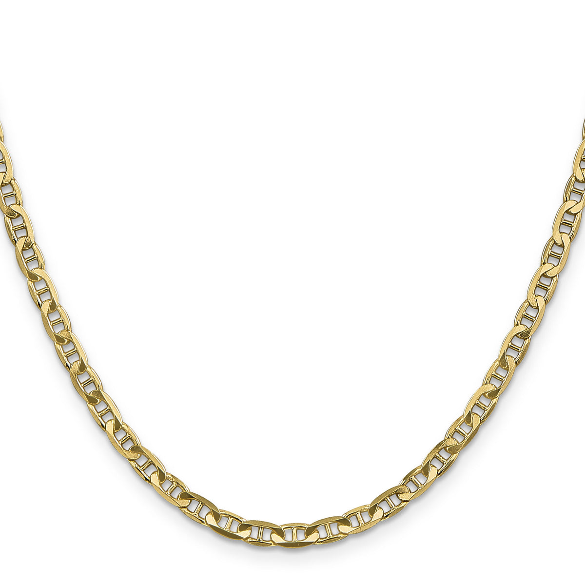14k 3.75mm Concave Anchor Chain-CCA100-26