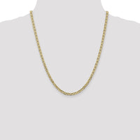 14k 3.75mm Concave Anchor Chain-CCA100-22