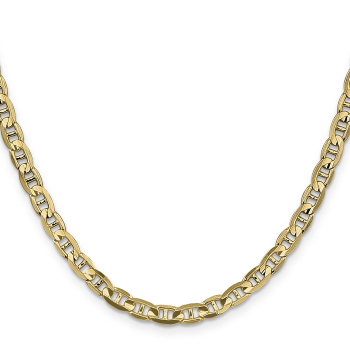 14k 4.5mm Concave Anchor Chain-CCA120-24