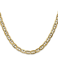 14k 5.25mm Concave Anchor Chain-CCA140-22