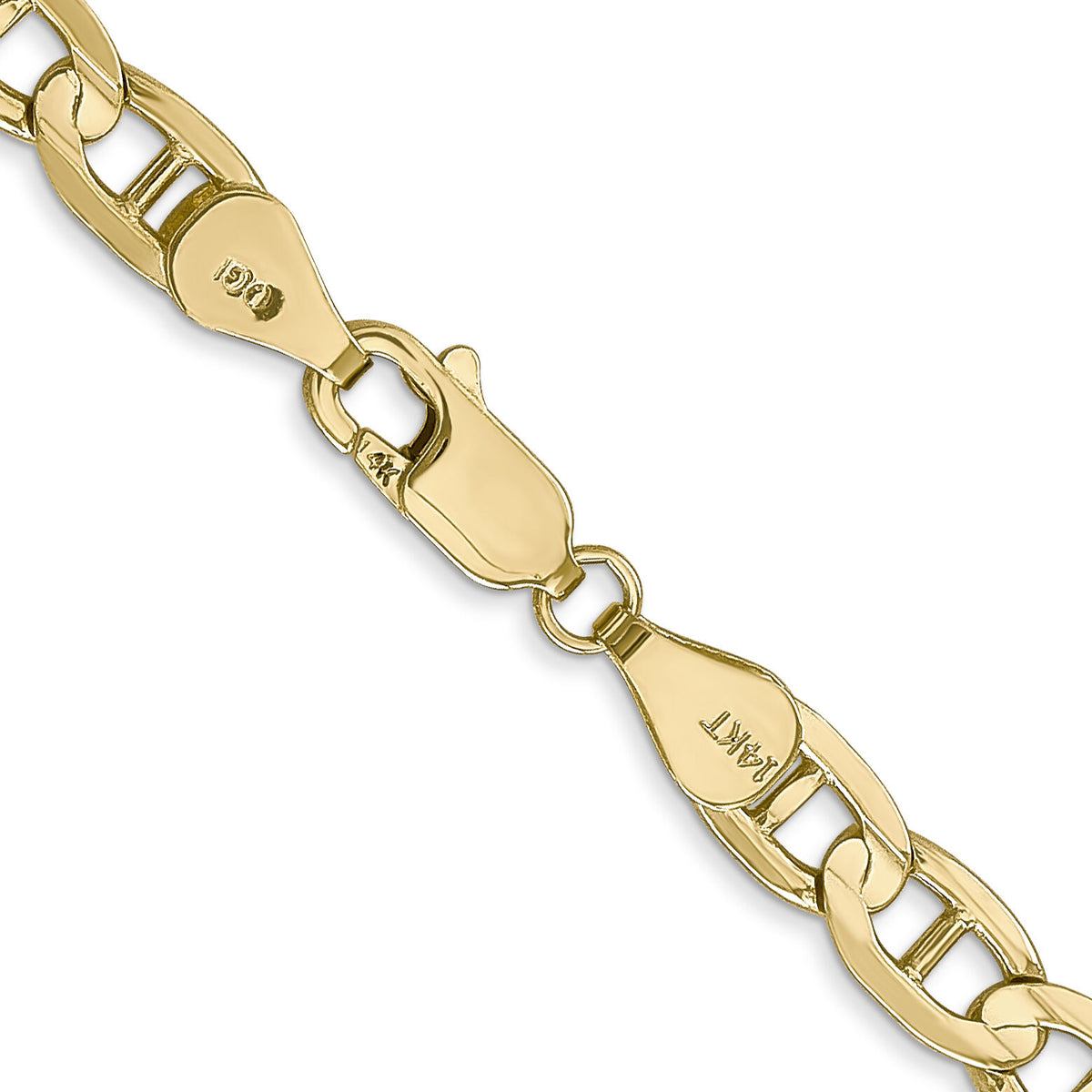 14k 5.25mm Concave Anchor Chain-CCA140-24