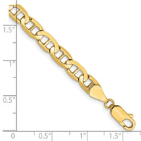 14k 5.25mm Concave Anchor Chain-CCA140-9