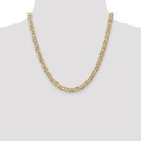 14k 6.25mm Concave Anchor Chain-CCA160-20