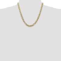 14k 7mm Concave Anchor Chain-CCA180-20