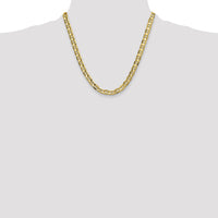 14k 8mm Concave Anchor Chain-CCA200-20