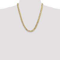 14k 8mm Concave Anchor Chain-CCA200-22