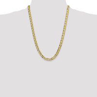 14k 8mm Concave Anchor Chain-CCA200-24