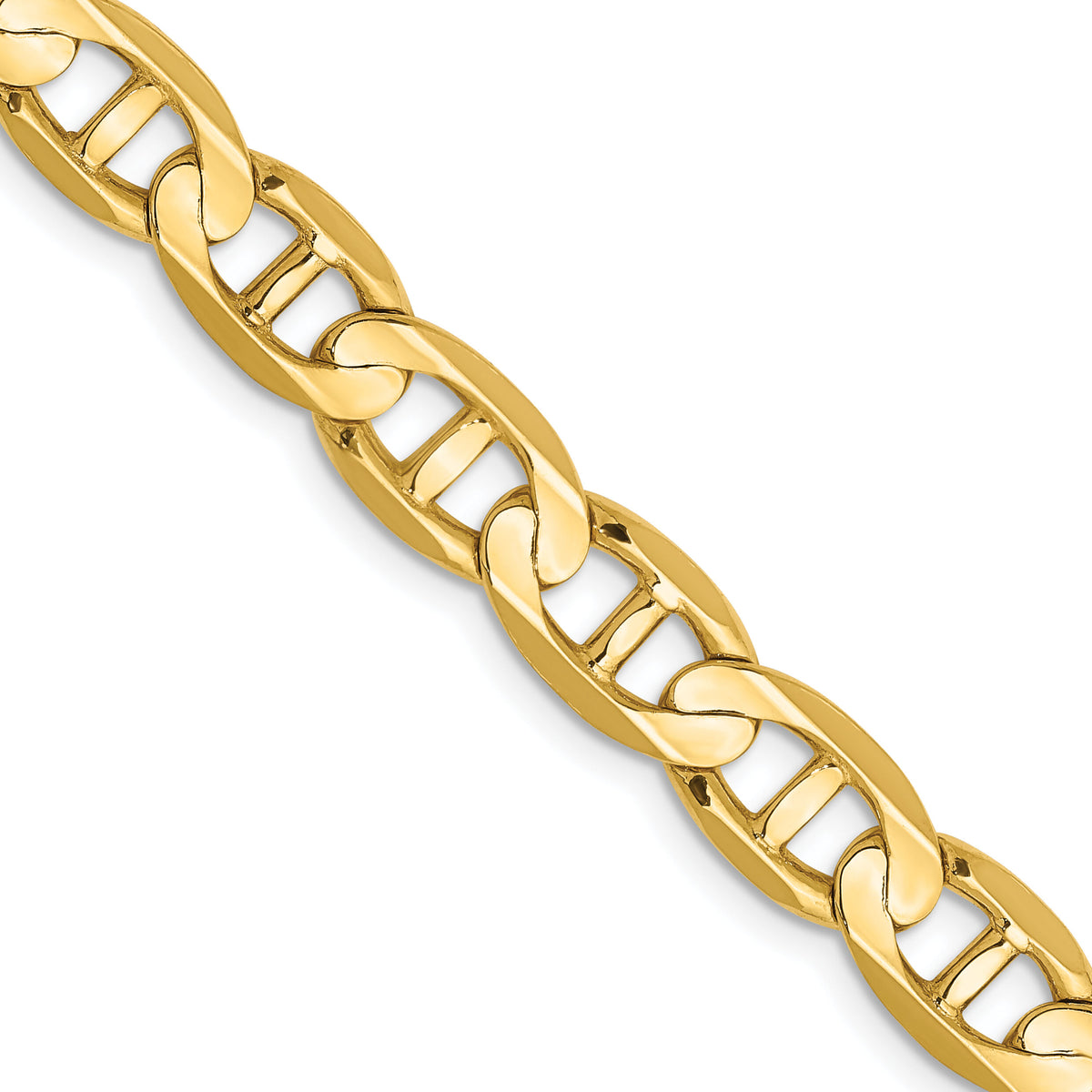 14k 8mm Concave Anchor Chain-CCA200-22