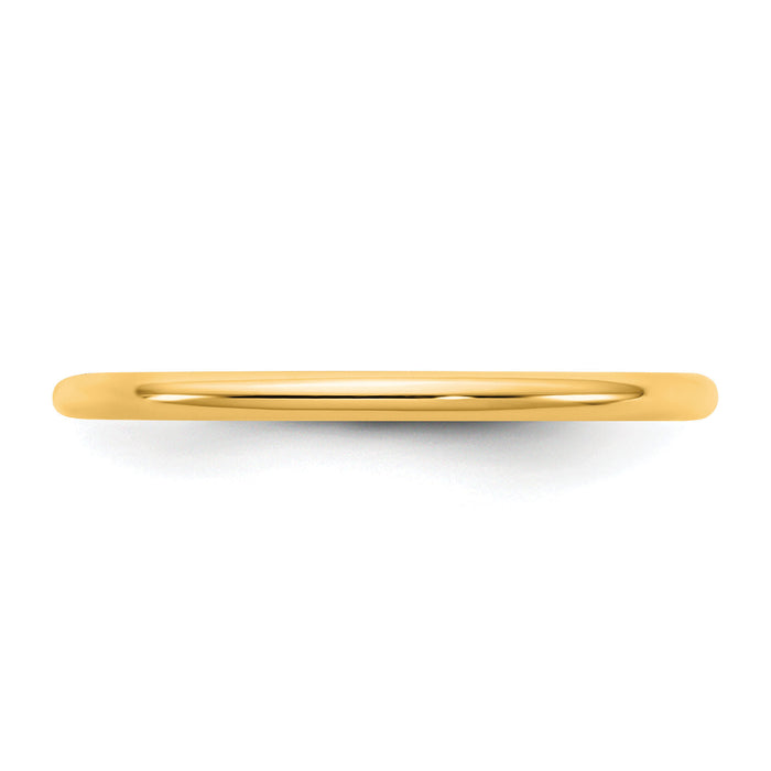14KY 1.5mm Standard Comfort Fit Band-CF015