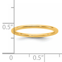 14KY 1.5mm Standard Comfort Fit Band-CF015