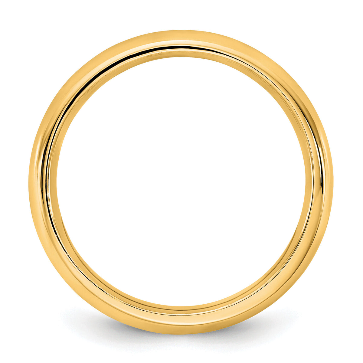 14KY 3.5mm Standard Comfort Fit Band-CF035