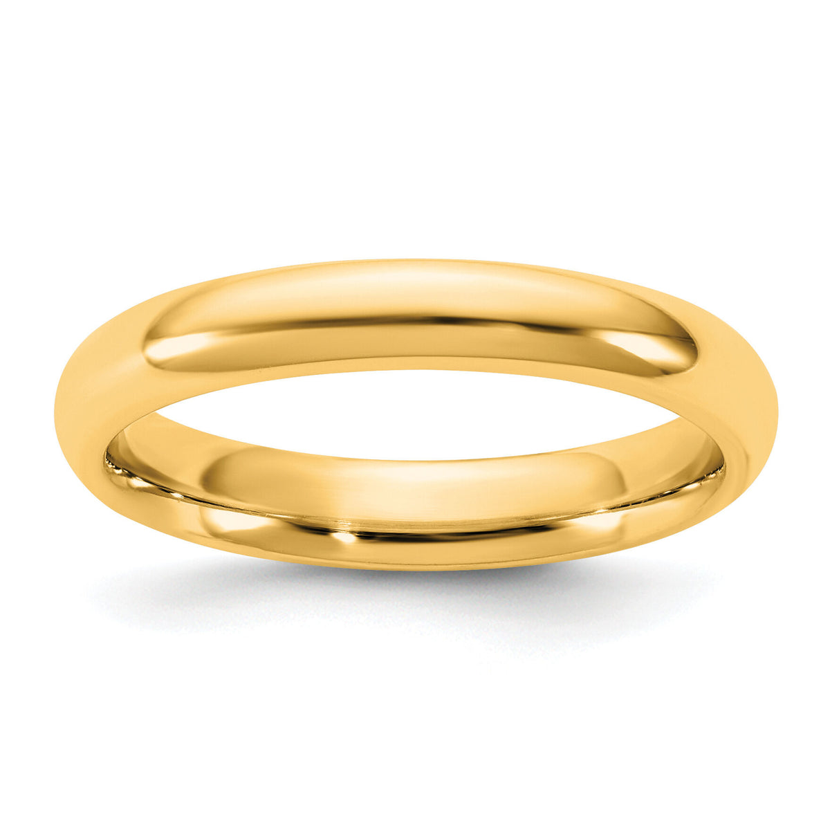 14KY 3.5mm Standard Comfort Fit Band-CF035