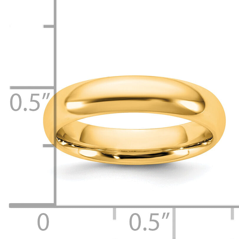 14KY 4.5mm Standard Comfort Fit Band-CF045