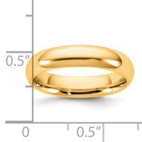 14KY 4.5mm Standard Comfort Fit Band-CF045