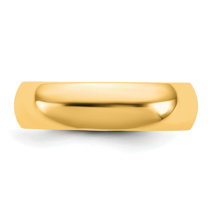 14KY 5.5mm Standard Comfort Fit Band-CF055