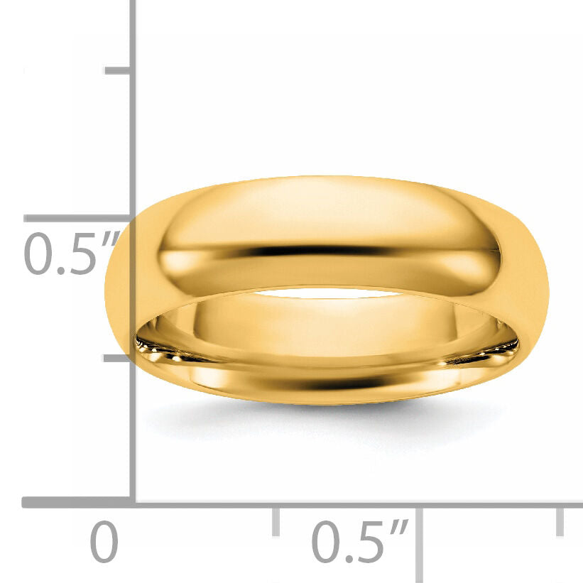 14KY 5.5mm Standard Comfort Fit Band-CF055