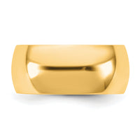 14KY 9mm Standard Comfort Fit Band-CF090