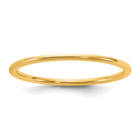 14KY 1mm LTW Comfort Fit Band-CFL010