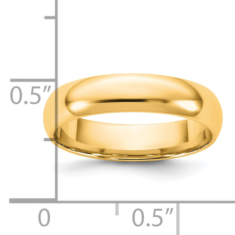 14KY 4.5mm LTW Comfort Fit Band-CFL045