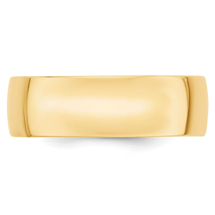 14KY 7mm LTW Comfort Fit Band-CFL070