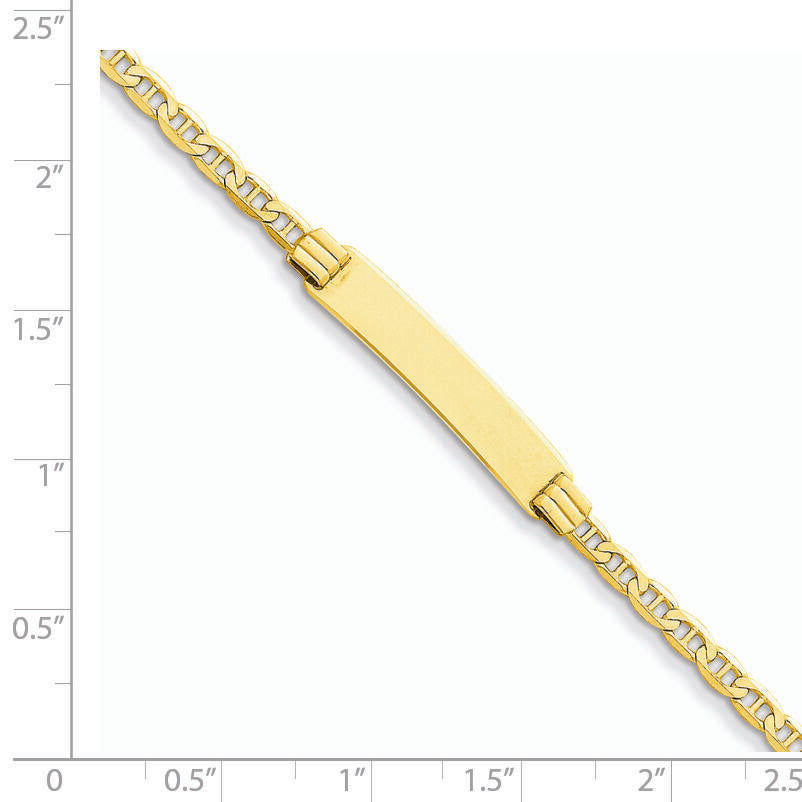 14k Anchor ID Bracelet-CG80ID-7
