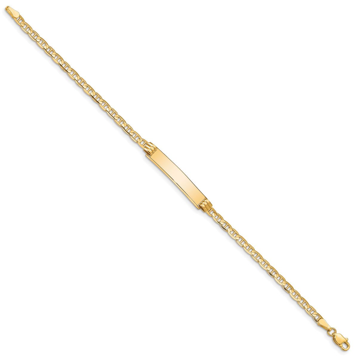 14k Anchor ID Bracelet-CG80ID-8