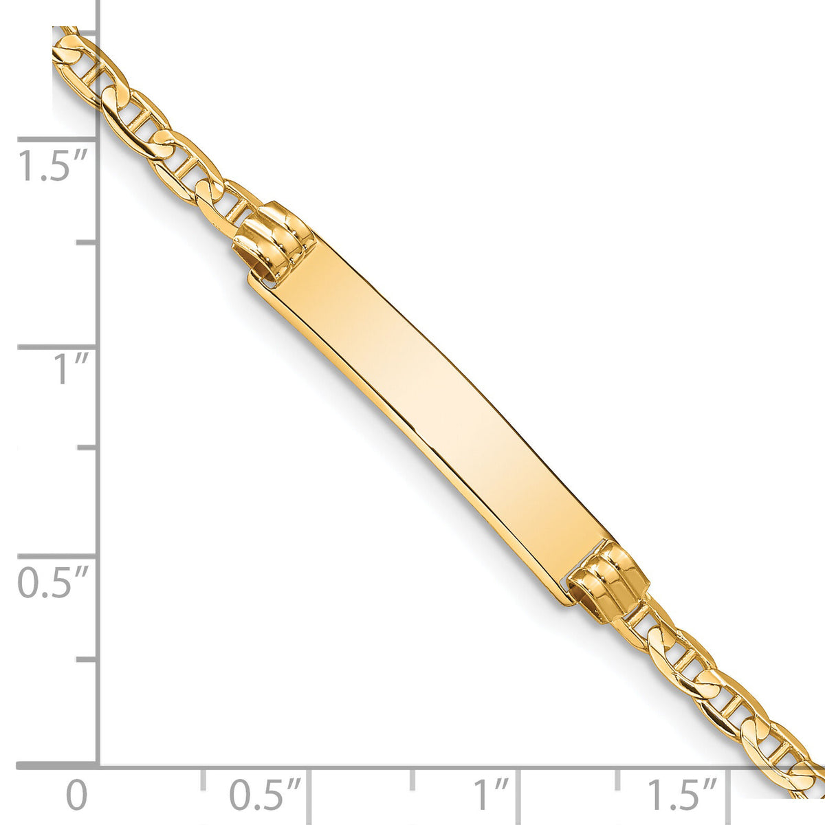 14k Anchor ID Bracelet-CG80ID-7