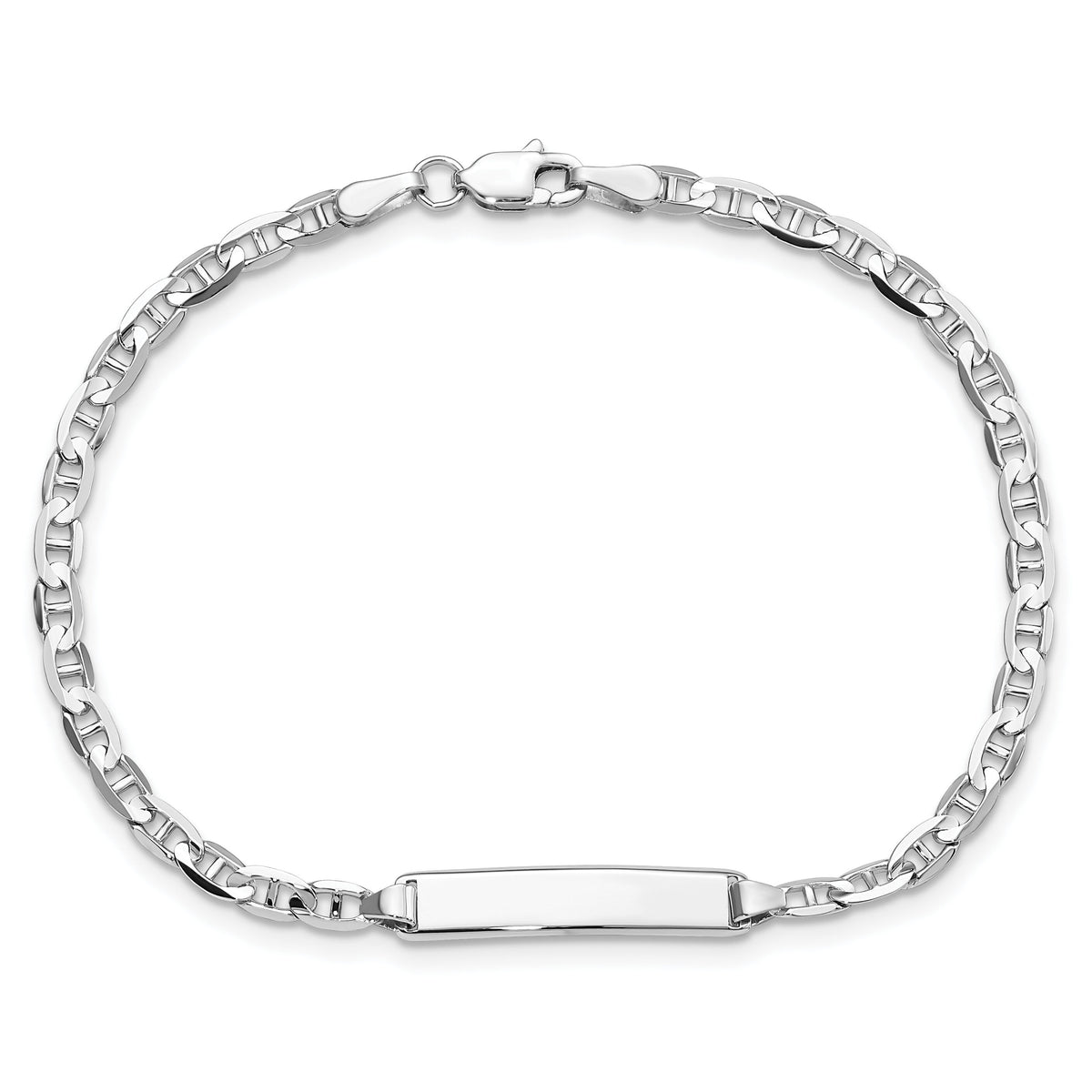 14k WG Anchor Link ID Bracelet-CG80IDW-7