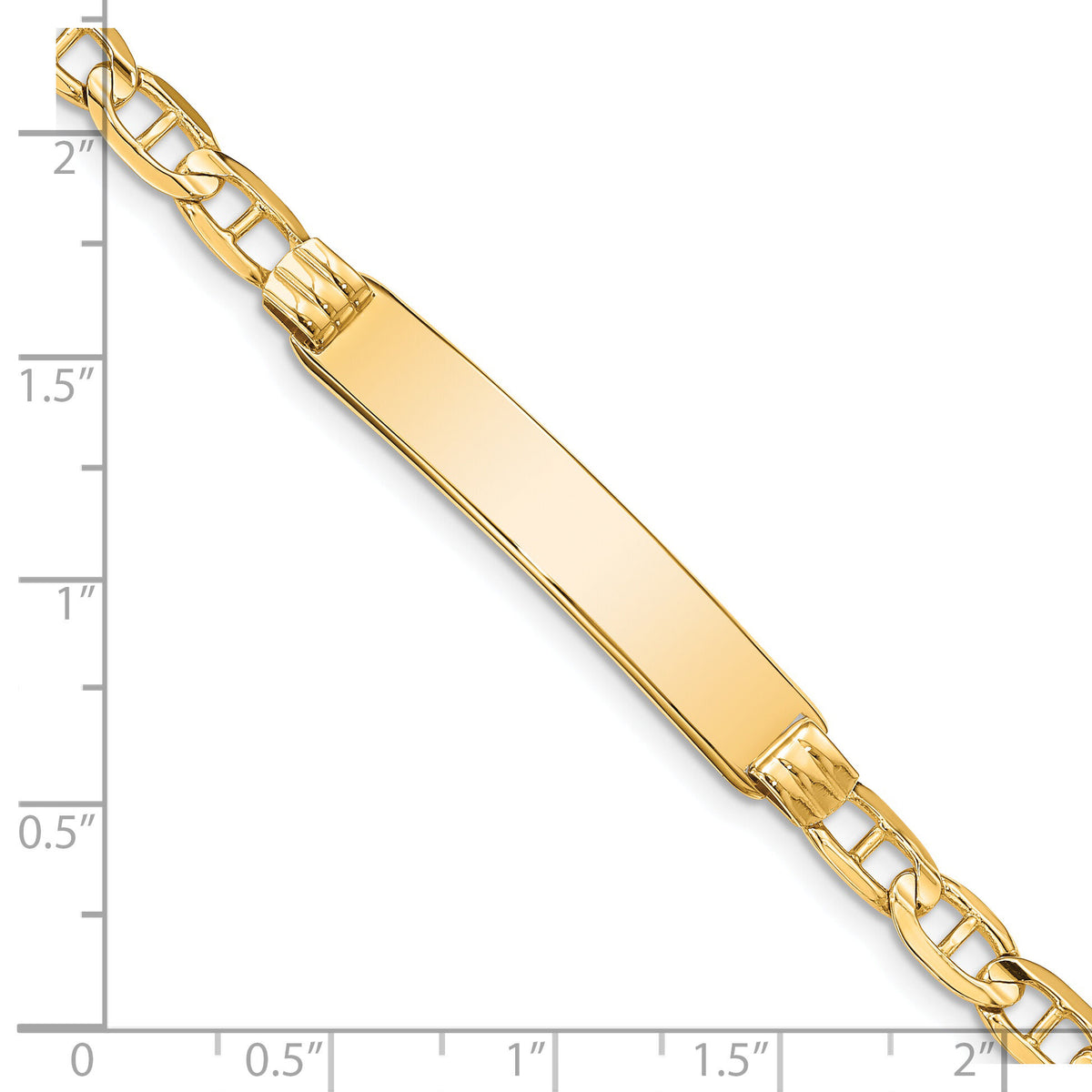 14k Anchor ID Bracelet-CGL140ID-8