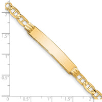 14k Anchor ID Bracelet-CGL140ID-8