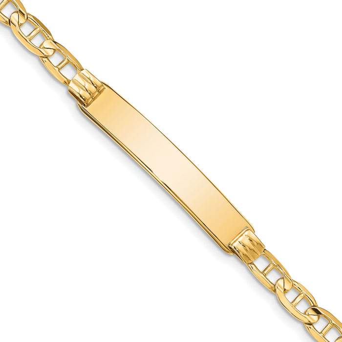 14k Anchor ID Bracelet-CGL140ID-7