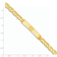 14k Anchor ID Bracelet-CGL180ID-8