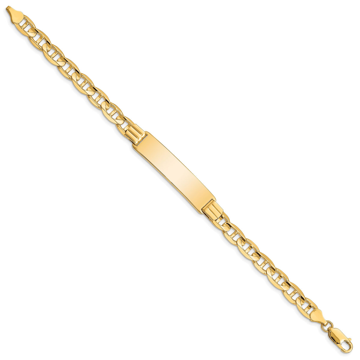 14k Anchor ID Bracelet-CGL180ID-8