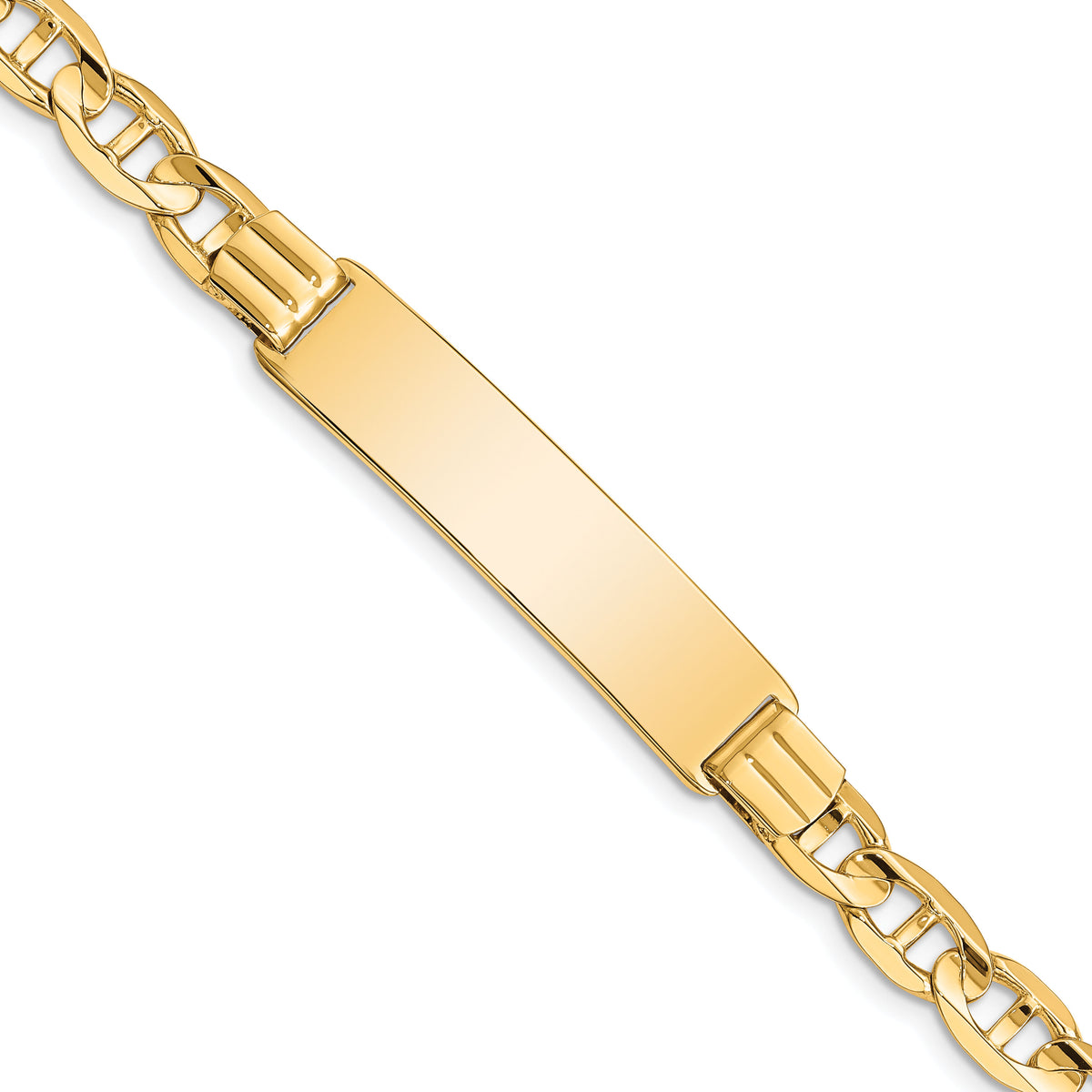 14k Anchor ID Bracelet-CGL180ID-8