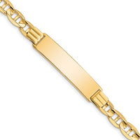 14k Anchor ID Bracelet-CGL180ID-8