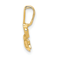 14k Claddagh Charm-CH107