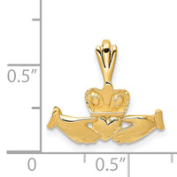 14k Claddagh Charm-CH107