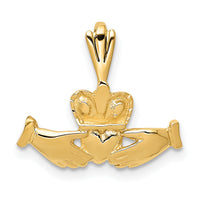 14k Claddagh Charm-CH107