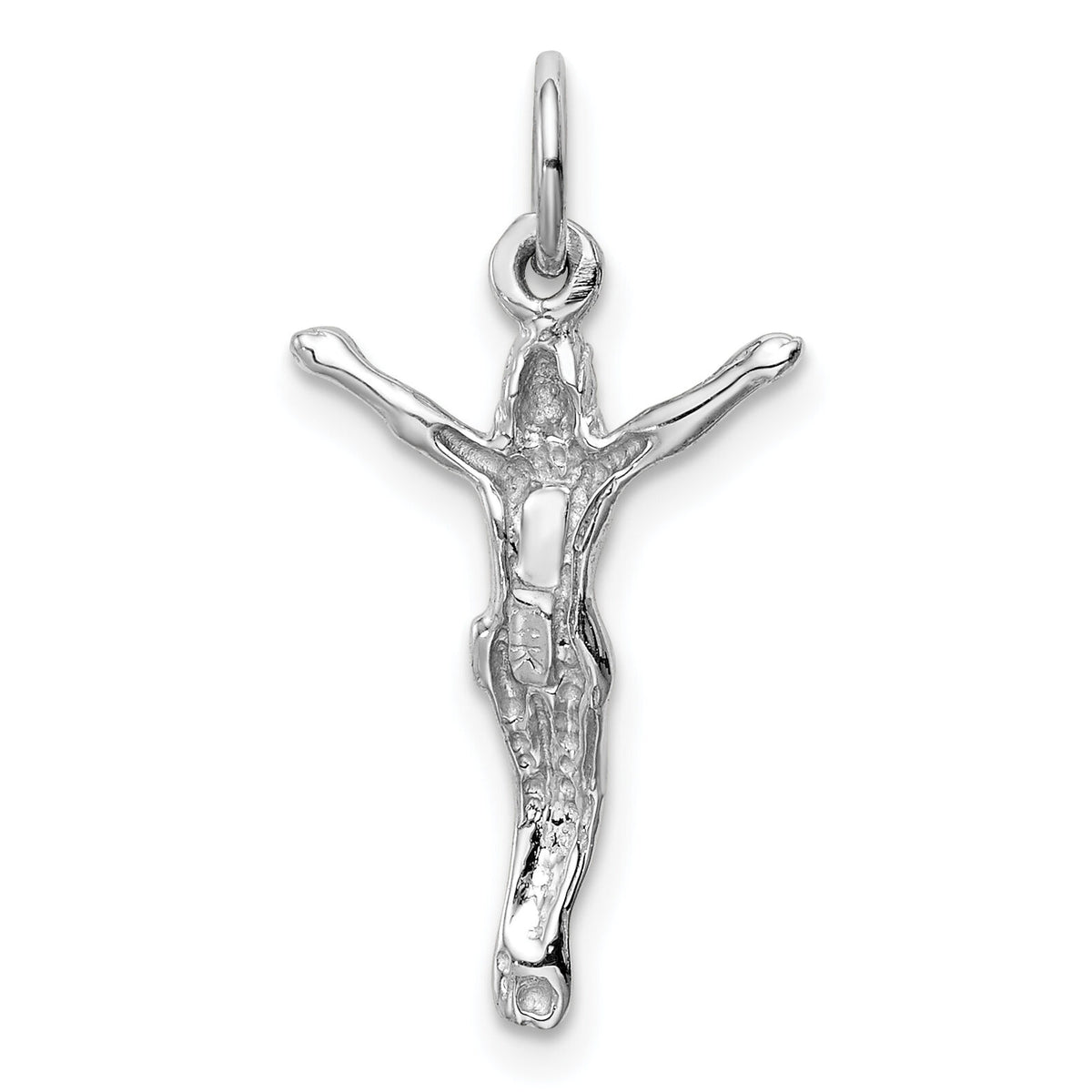 14k White Gold Jesus Charm-CH138