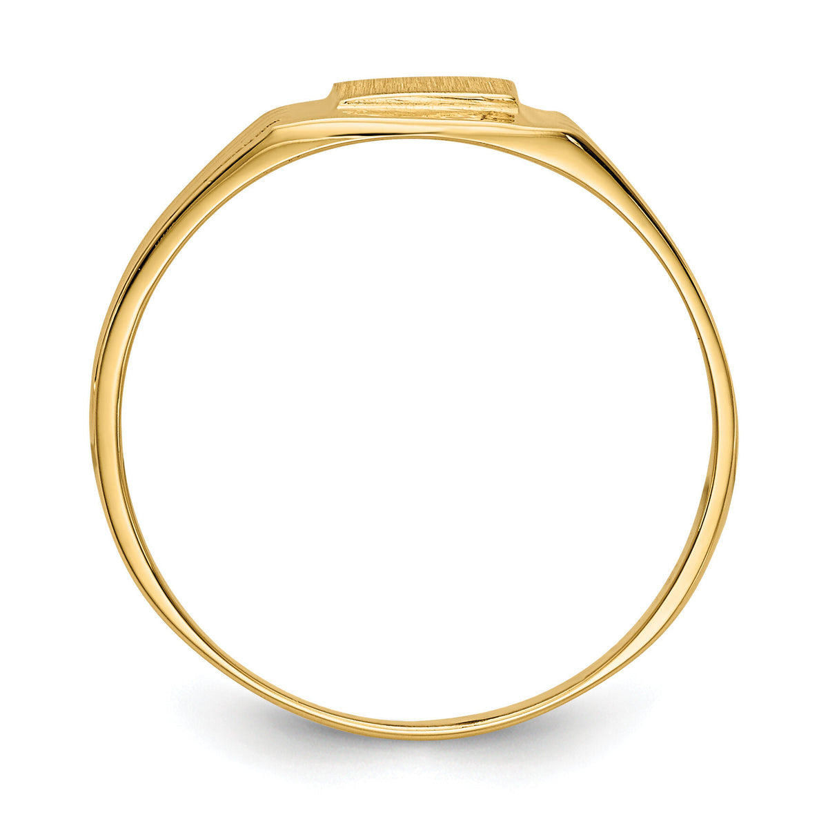 14k 5.25x4.75mm Open Back Signet Ring-CH192