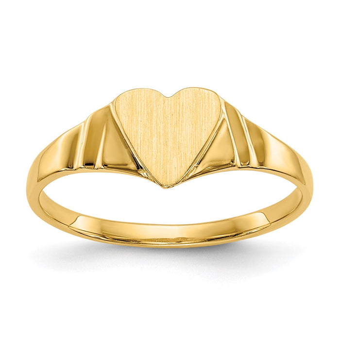 14k Children's Signet Ring-CH195