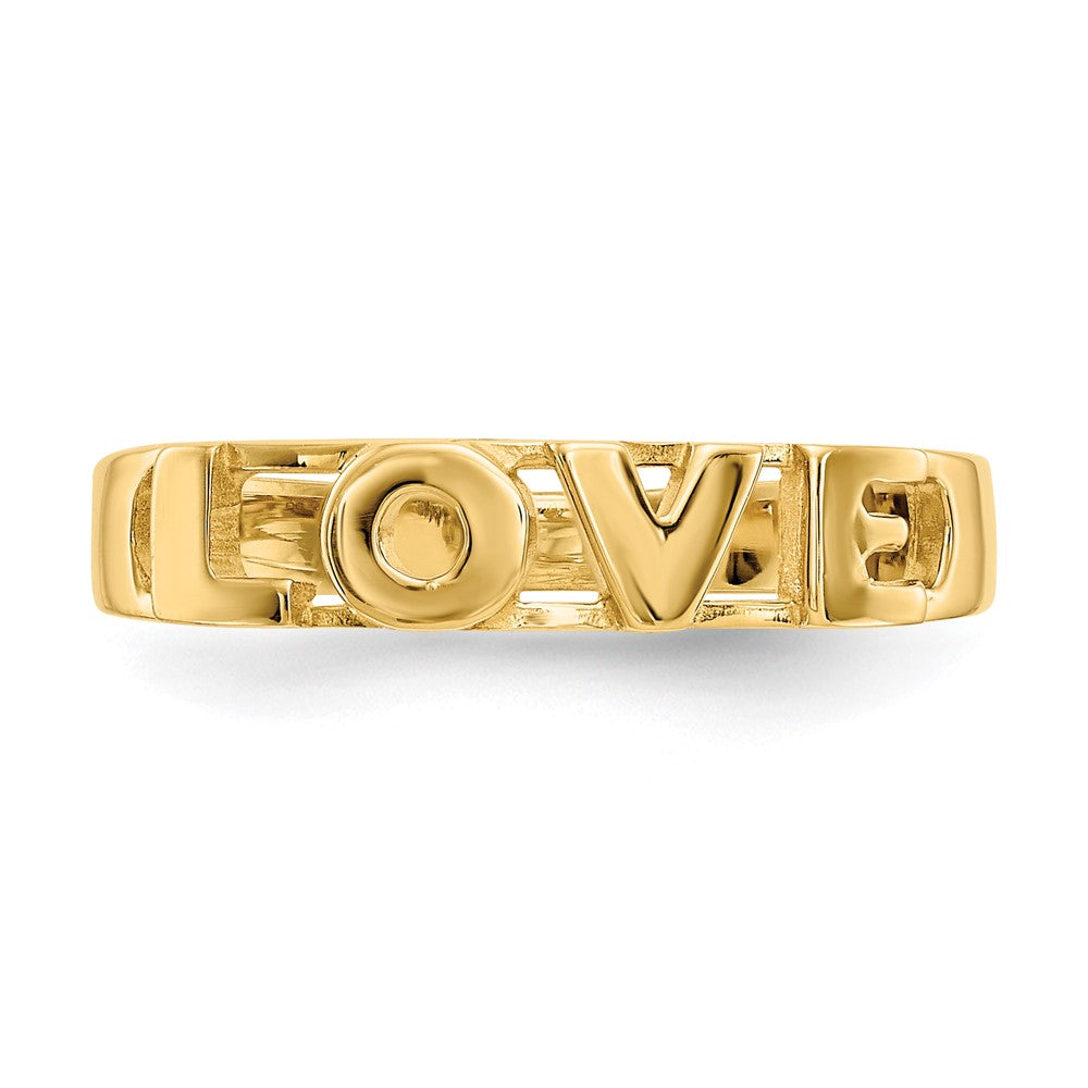 14k LOVE Ring-CH239