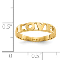 14k LOVE Ring-CH239